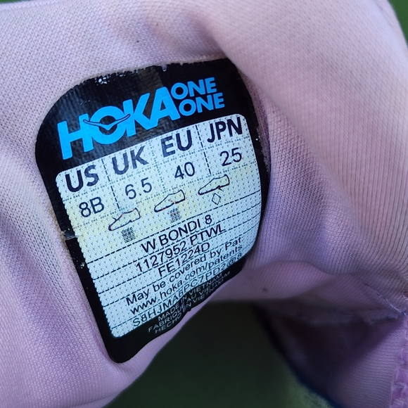 HOKA BONDI 8 - Womens Athletic Shoes - SIZE 8.B - - Please See All Pictures - Picture 10 of 10